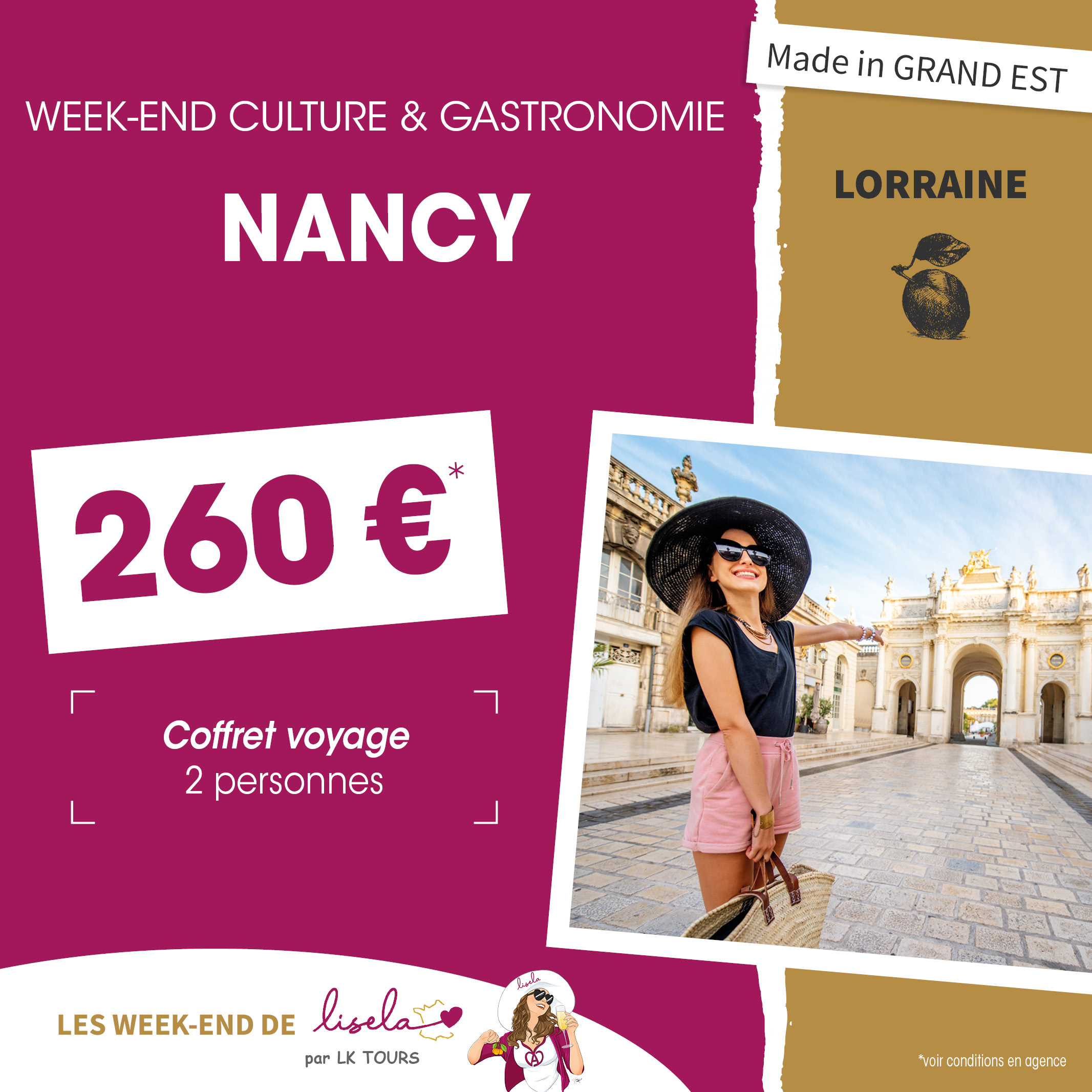 WEEK-END CULTURE & GASTRONOMIE NANCY