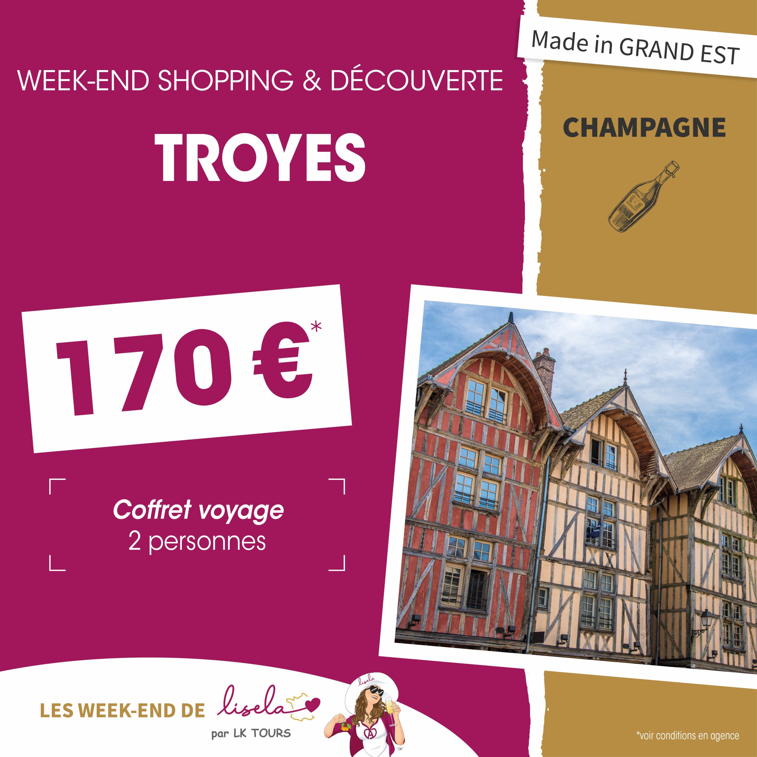 WEEK-END SHOPPING & DÉCOUVERTE TROYES