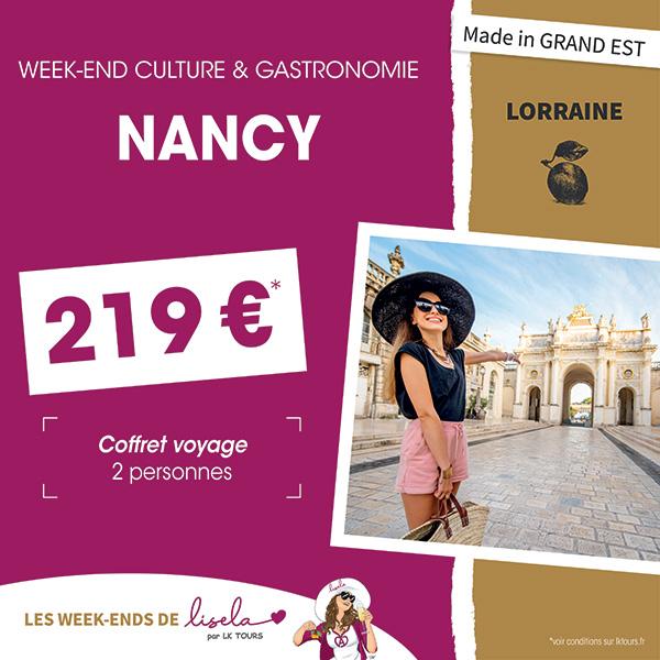 WEEK-END CULTURE & GASTRONOMIE NANCY