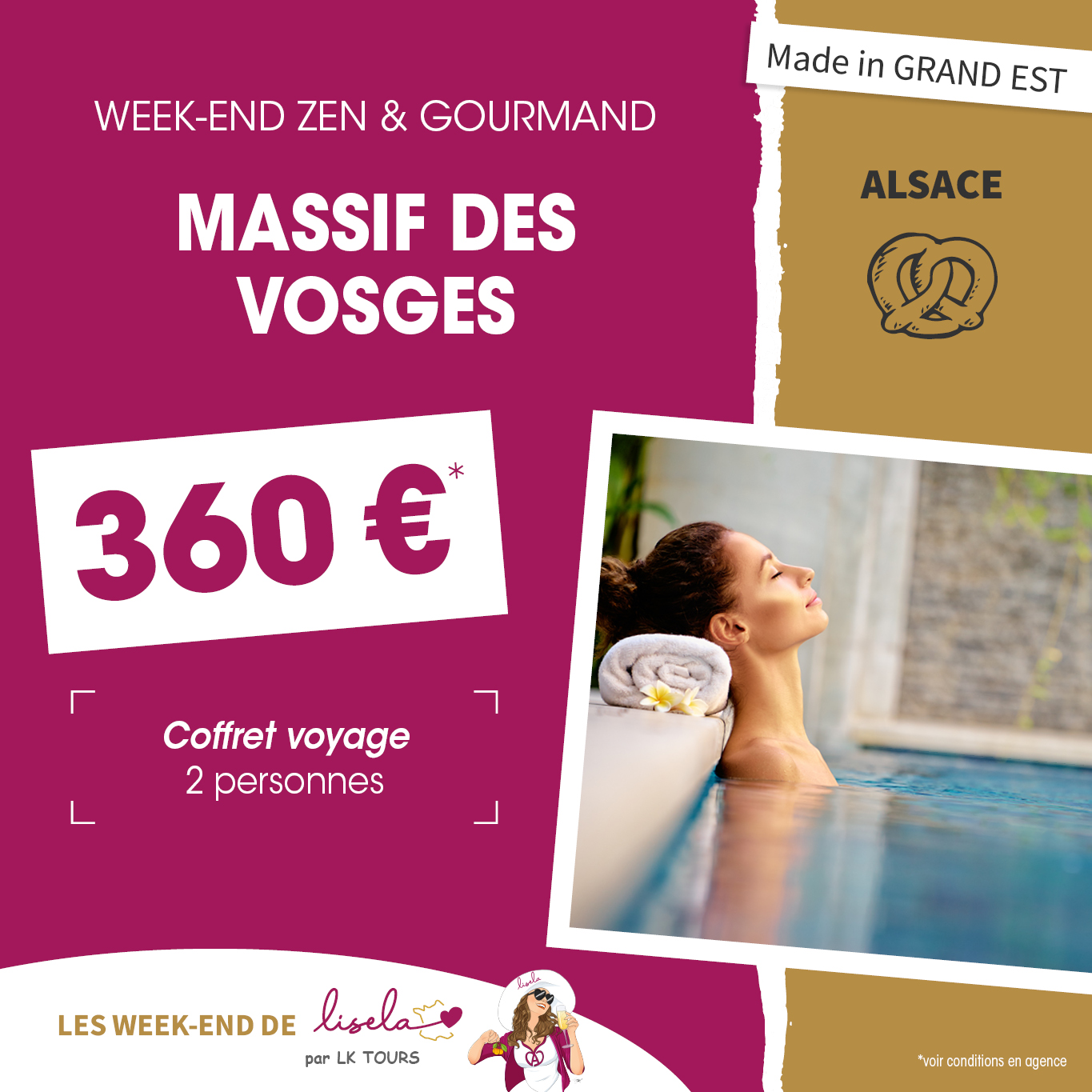 WEEK-END ZEN & GOURMAND MASSIF DES VOSGES