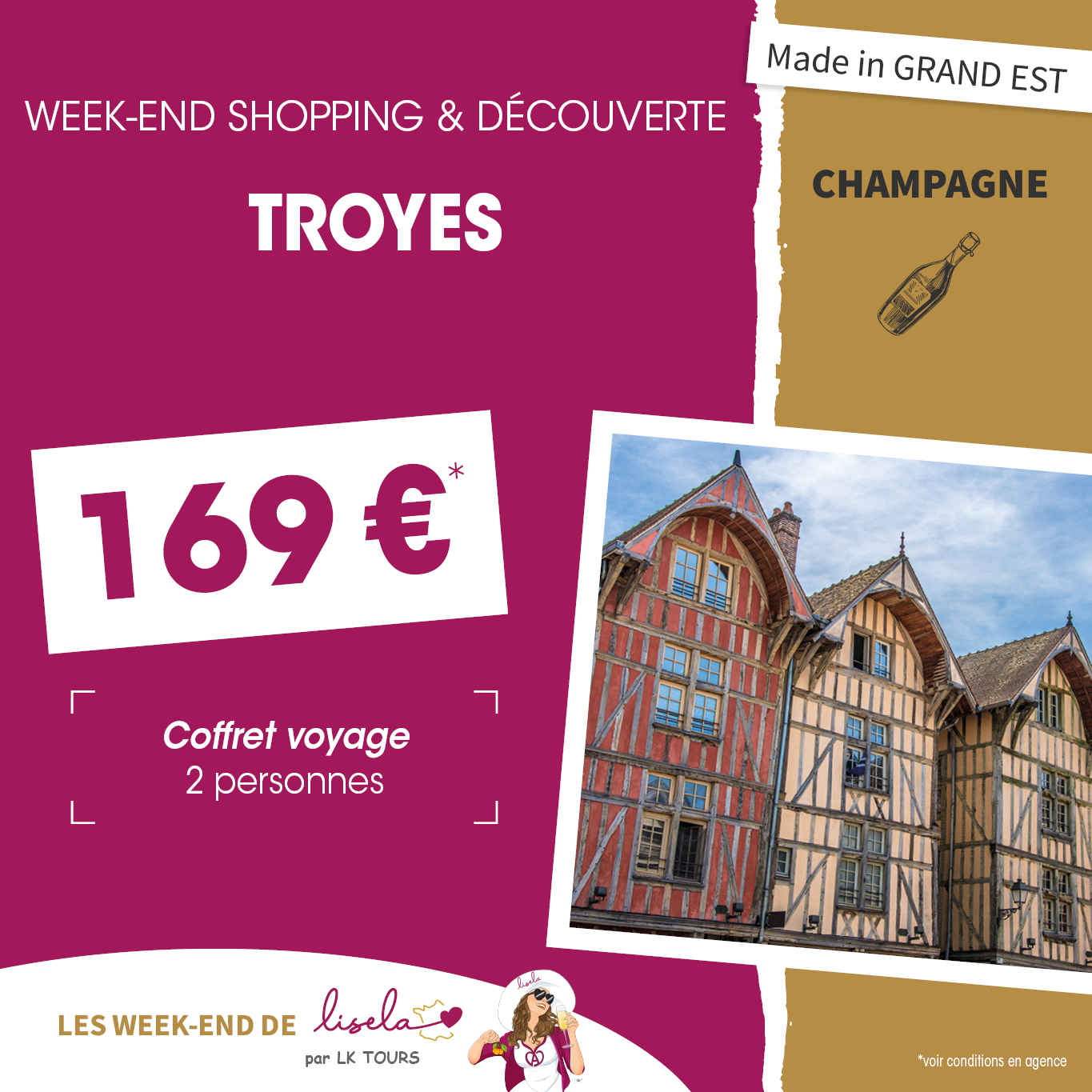 WEEK-END SHOPPING & DÉCOUVERTE TROYES