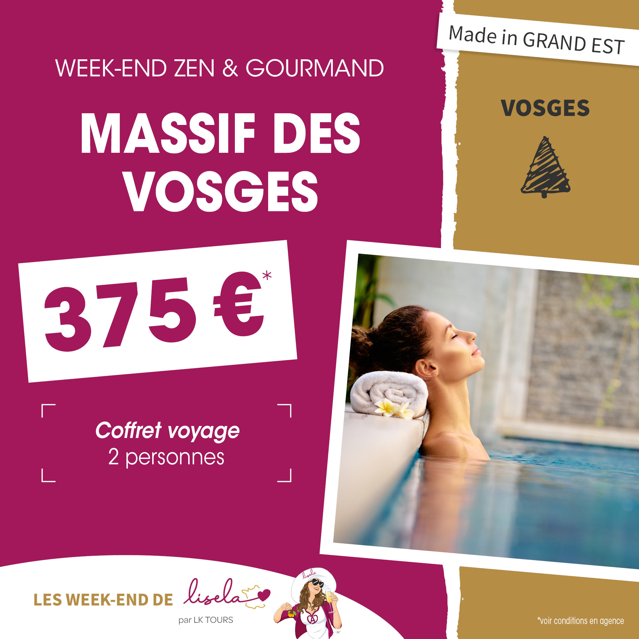 WEEK-END ZEN & GOURMAND MASSIF DES VOSGES
